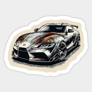 Toyota Supra Sticker